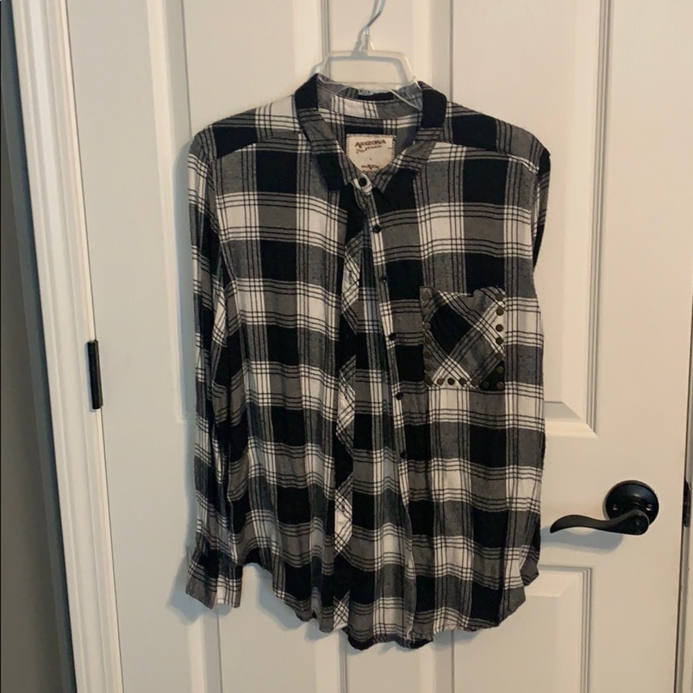 Arizona plaid top